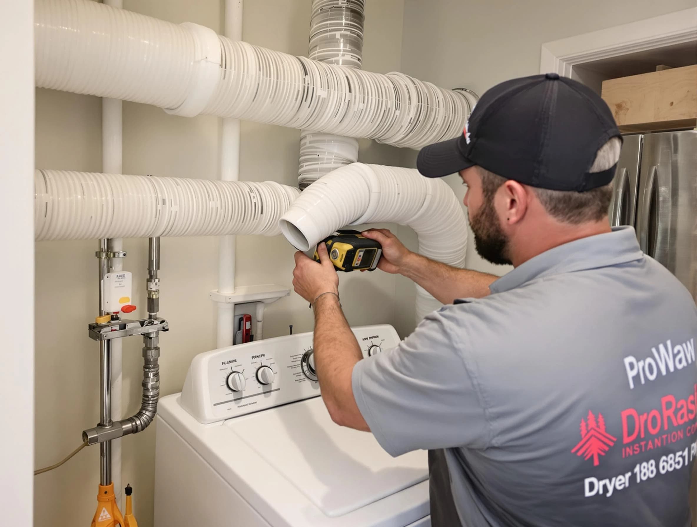 Professional dryer vent hose installation by Peralta Dryer Vent Cleaning in Peralta