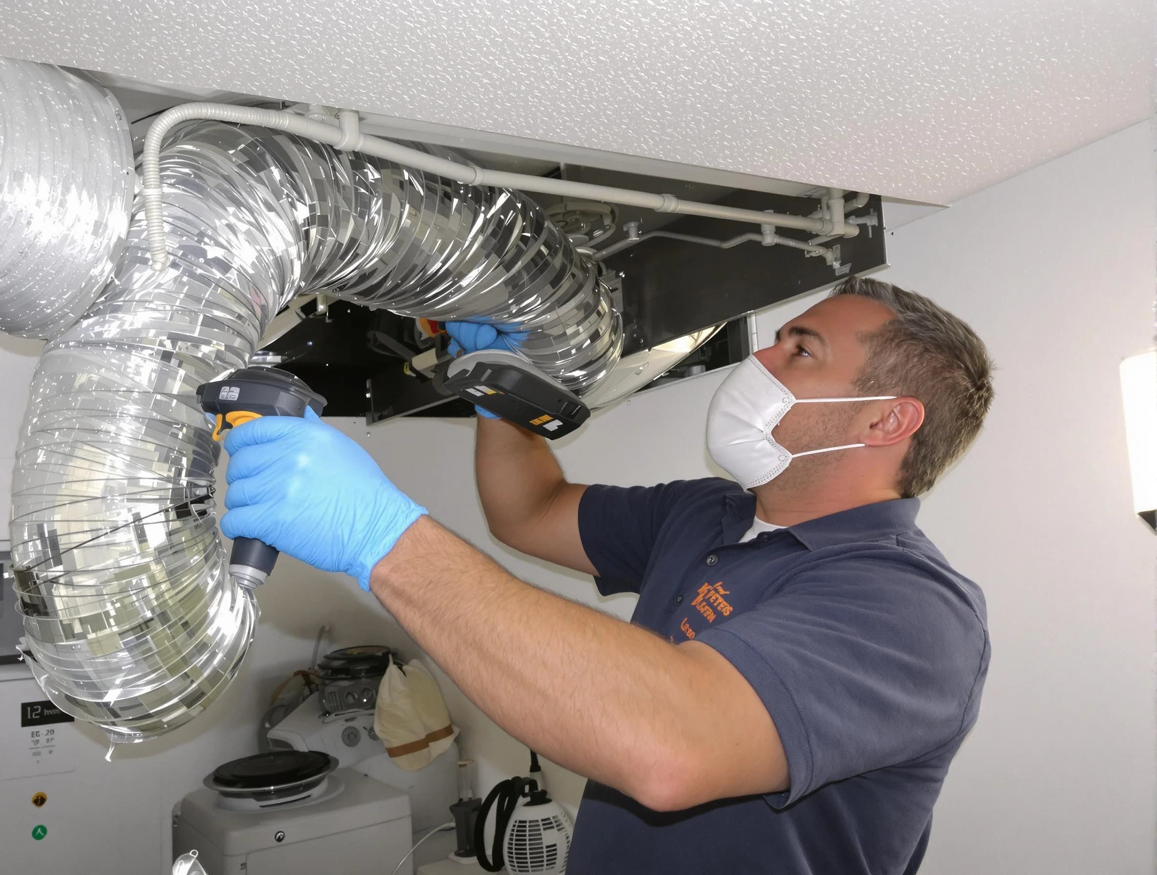 Peralta Dryer Vent Cleaning professional performing thorough residential dryer vent cleaning in Peralta