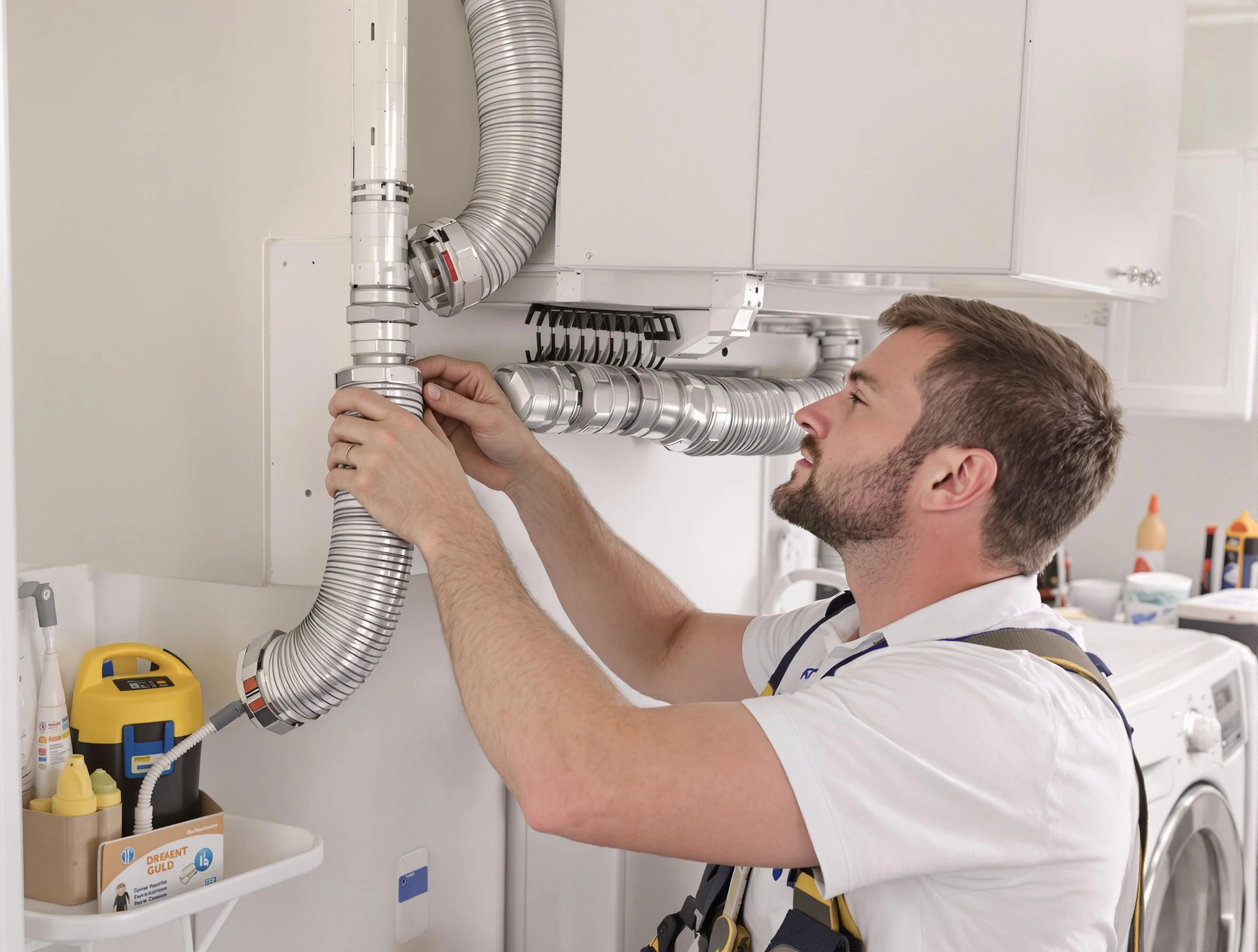 Professional dryer vent repair and installation by Peralta Dryer Vent Cleaning in Peralta