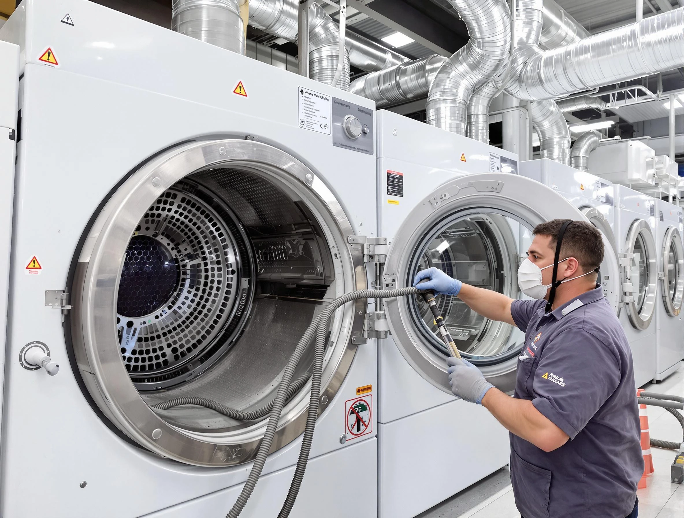 Industrial-grade dryer vent cleaning by Peralta Dryer Vent Cleaning in Peralta